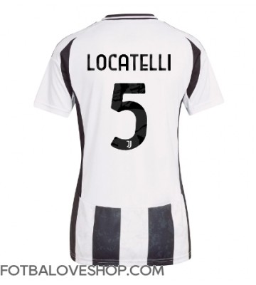Juventus Manuel Locatelli #5 Dámské Domácí Dres 2024-25 Krátký Rukáv